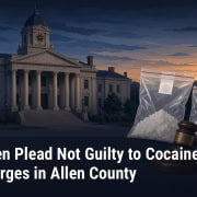 Fostoria News Three men plead not guilty to cocaine and drug charges in Allen County.